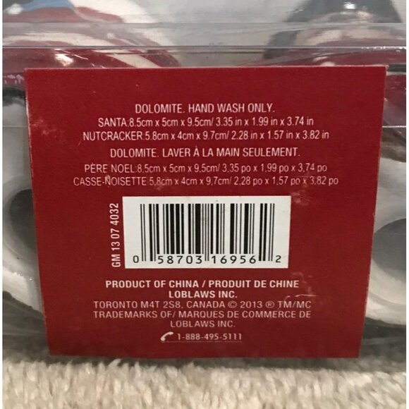 Santa & Nutcracker Salt & Pepper Shakers & Spreaders Gift Set Christmas - Picture 10 of 11